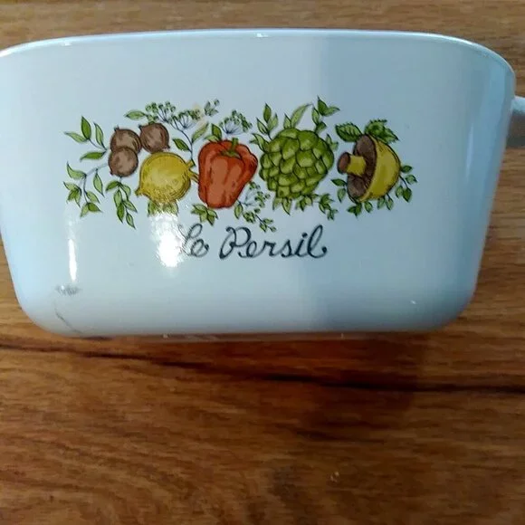 1 Corning Ware "Le Persil" Casserole Dish 2 3/4 Cup P-43-B - Picture 7 of 8